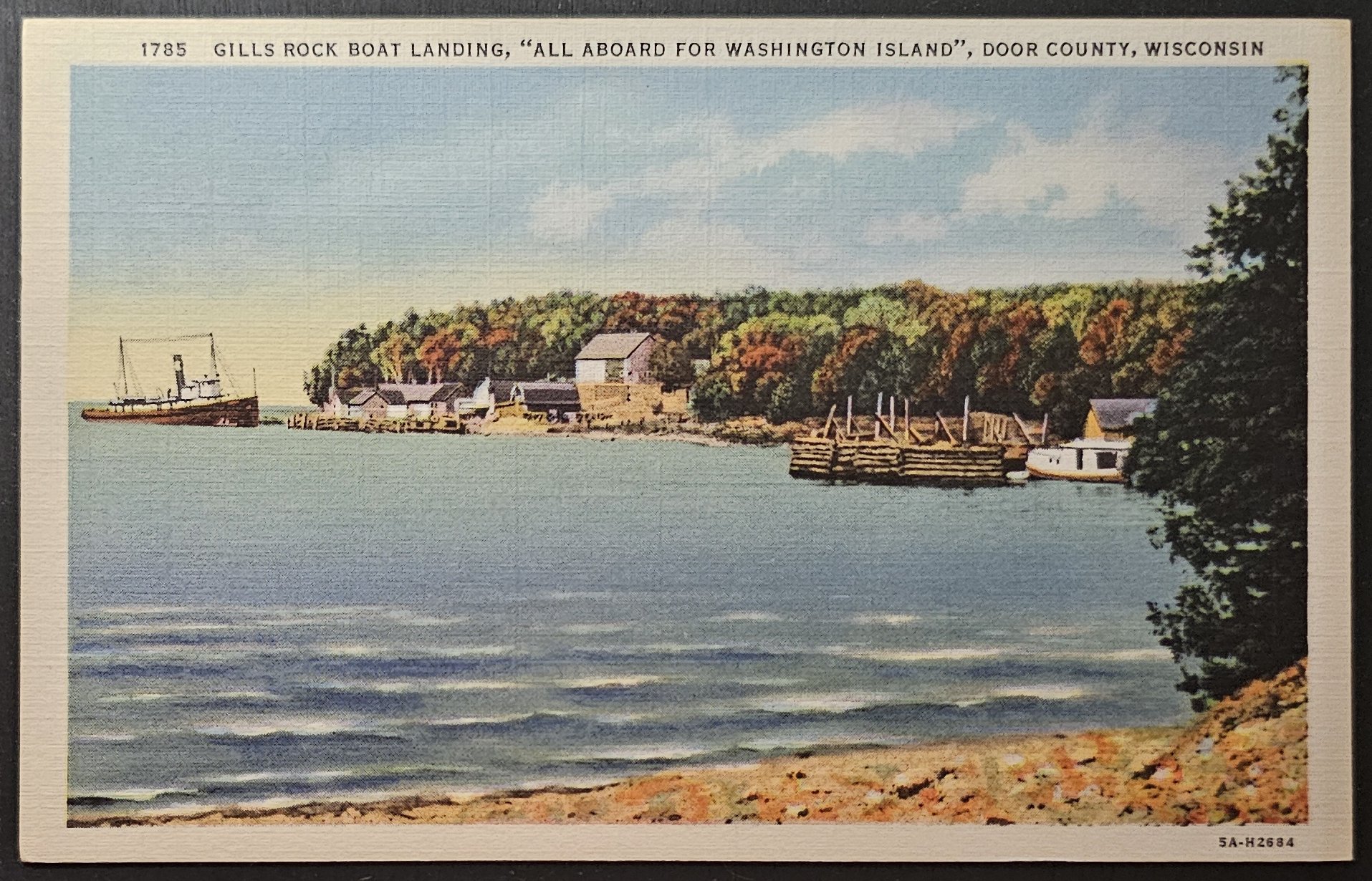 (image for) postcard USA - WI - Wisconsin #0025